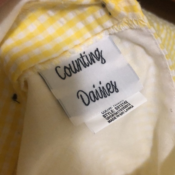 Counting Daisy’s Yellow/Black theme Bumblebee dress w/waist tie - Picture 8 of 10